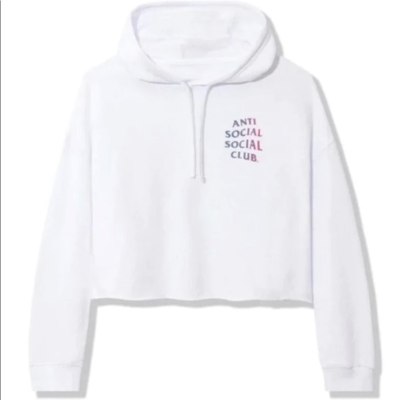 White Hoodie Assc Beverly Hoodie Anti Social Social Club Tops Assc